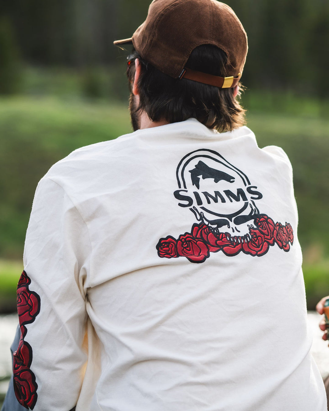 Simms Men's Grateful Dead Roses Long-Sleeve Shirt