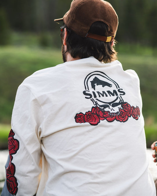 Simms Men's Grateful Dead Roses Long-Sleeve Shirt