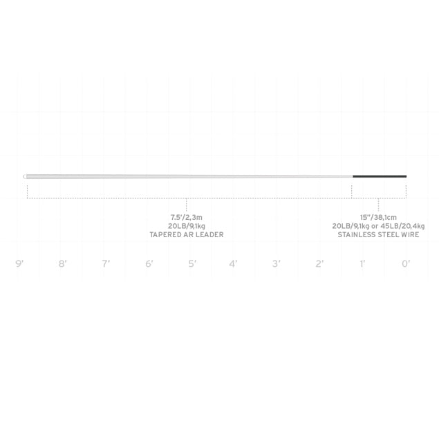 Scientific Anglers Predator Tapered Leader Image 02