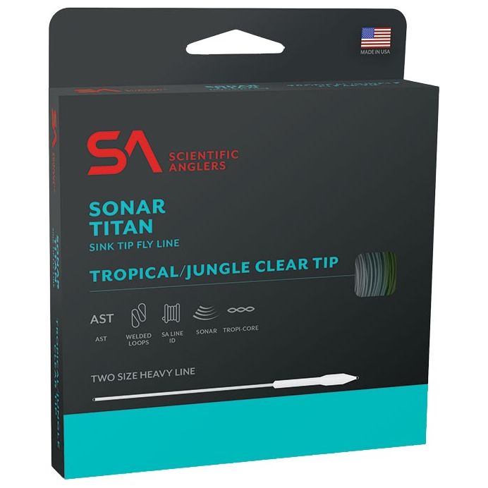 Scientific Anglers Sonar Titan Tropical / Jungle Clear Tip Image 01
