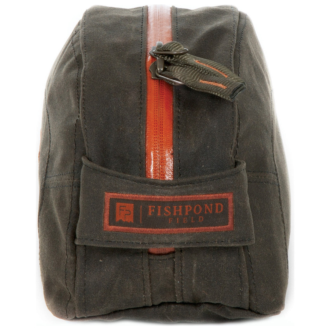 Fishpond Cabin Creek Toiletry Kit Peat Moss Image 01