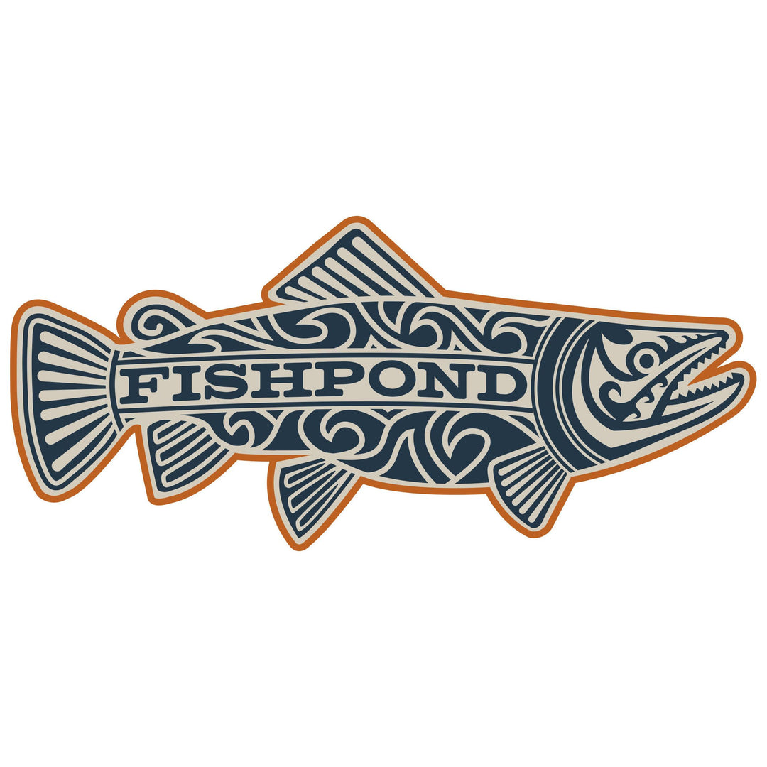 Fishpond Maori Trout Sticker Image 01