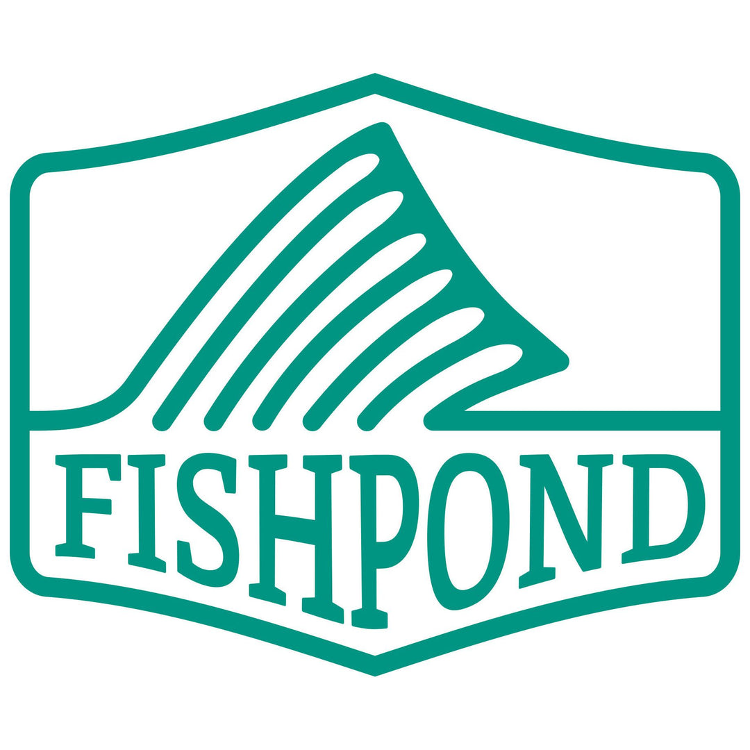 Fishpond Dorsal Fin Thermal Die Cut Sticker Image 01