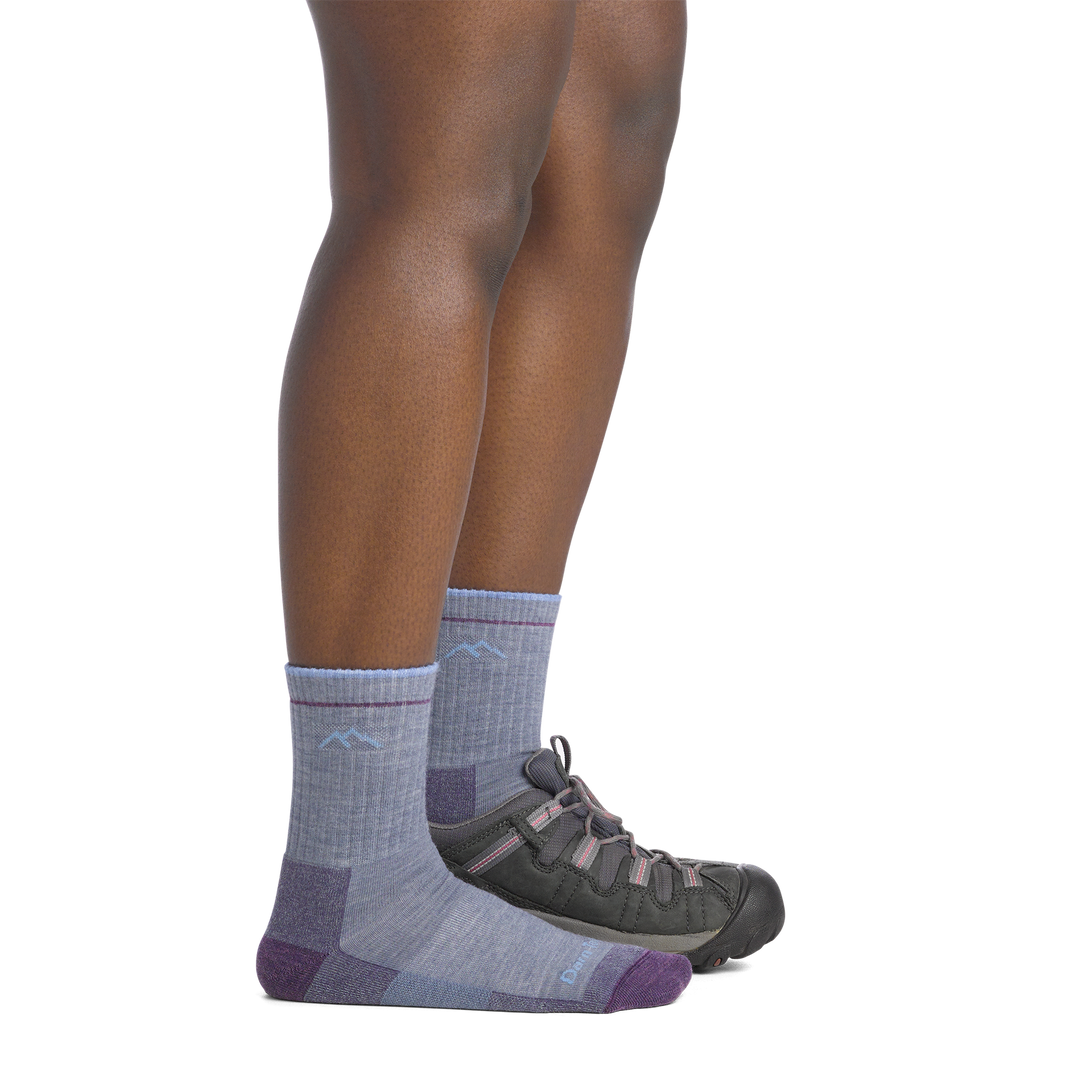 Darn Tough Women's Merino Wool Hiker Micro Crew Midweight with Cushion