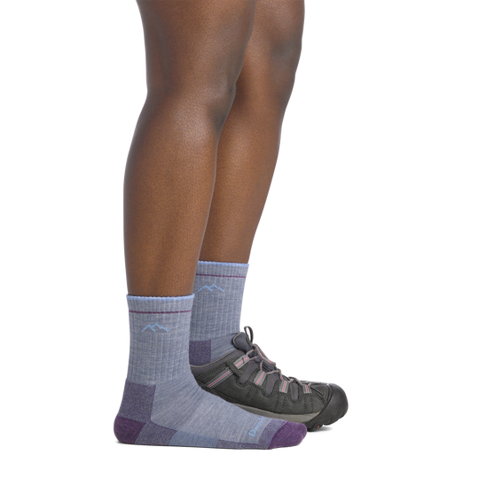 Darn Tough Women's Merino Wool Hiker Micro Crew Midweight with Cushion