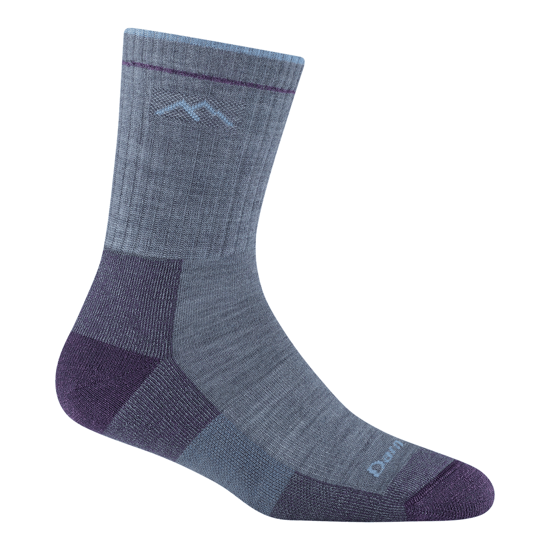 Darn Tough Women's Merino Wool Hiker Micro Crew Midweight with Cushion