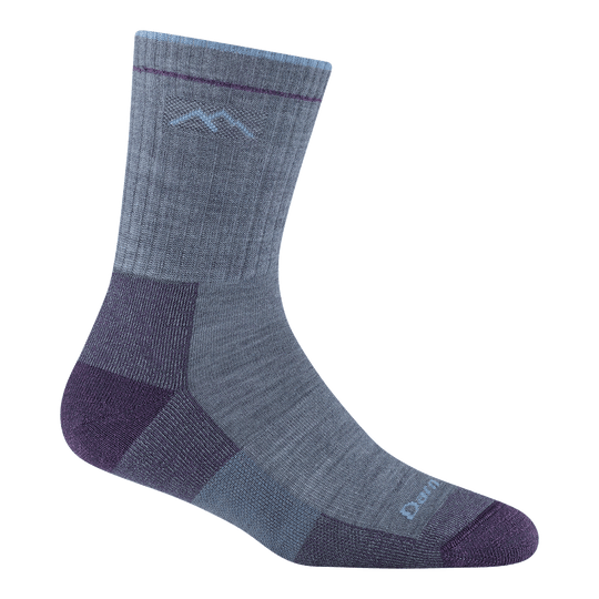 Darn Tough Women's Merino Wool Hiker Micro Crew Midweight with Cushion