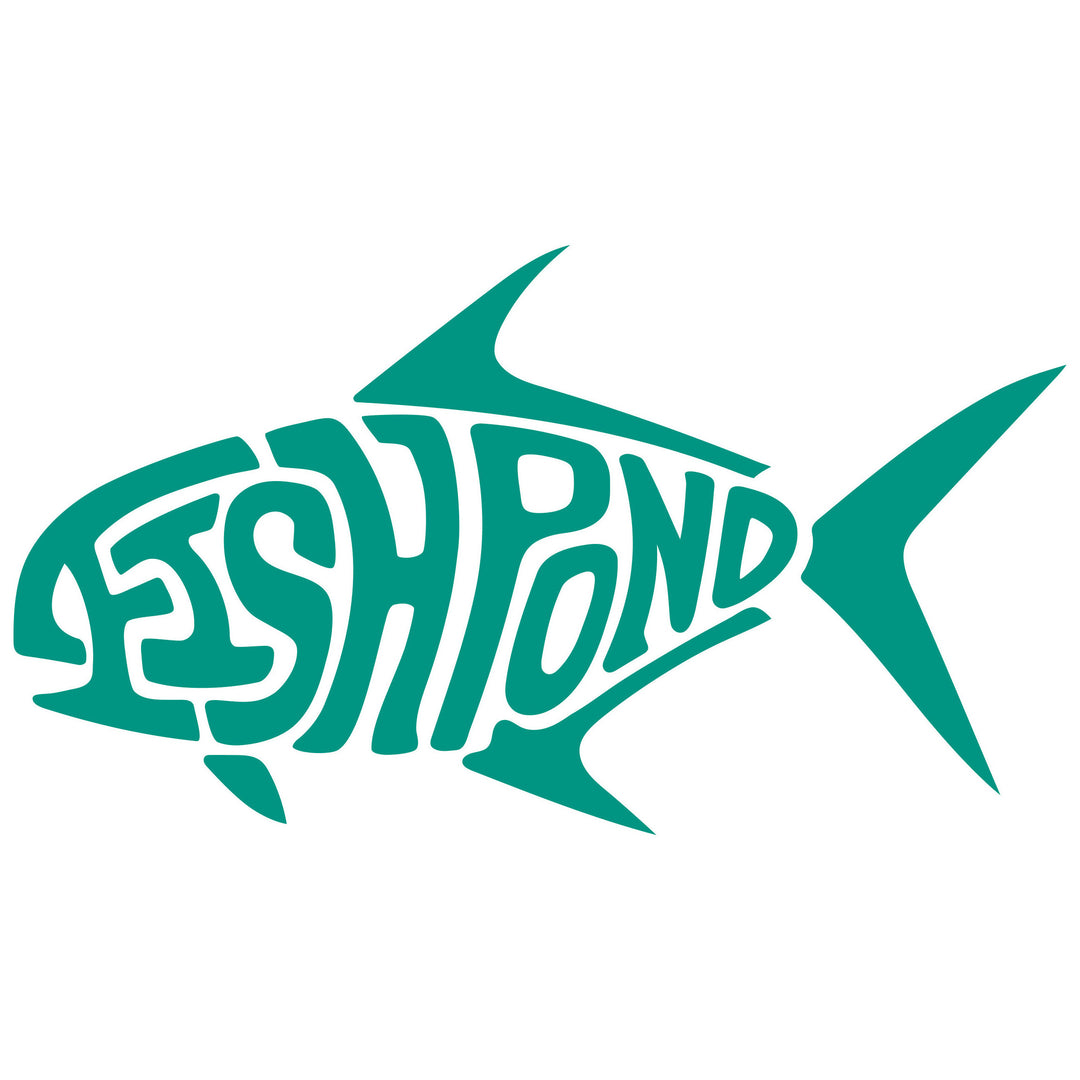 Fishpond Permit Thermal Die Cut Sticker Image 01