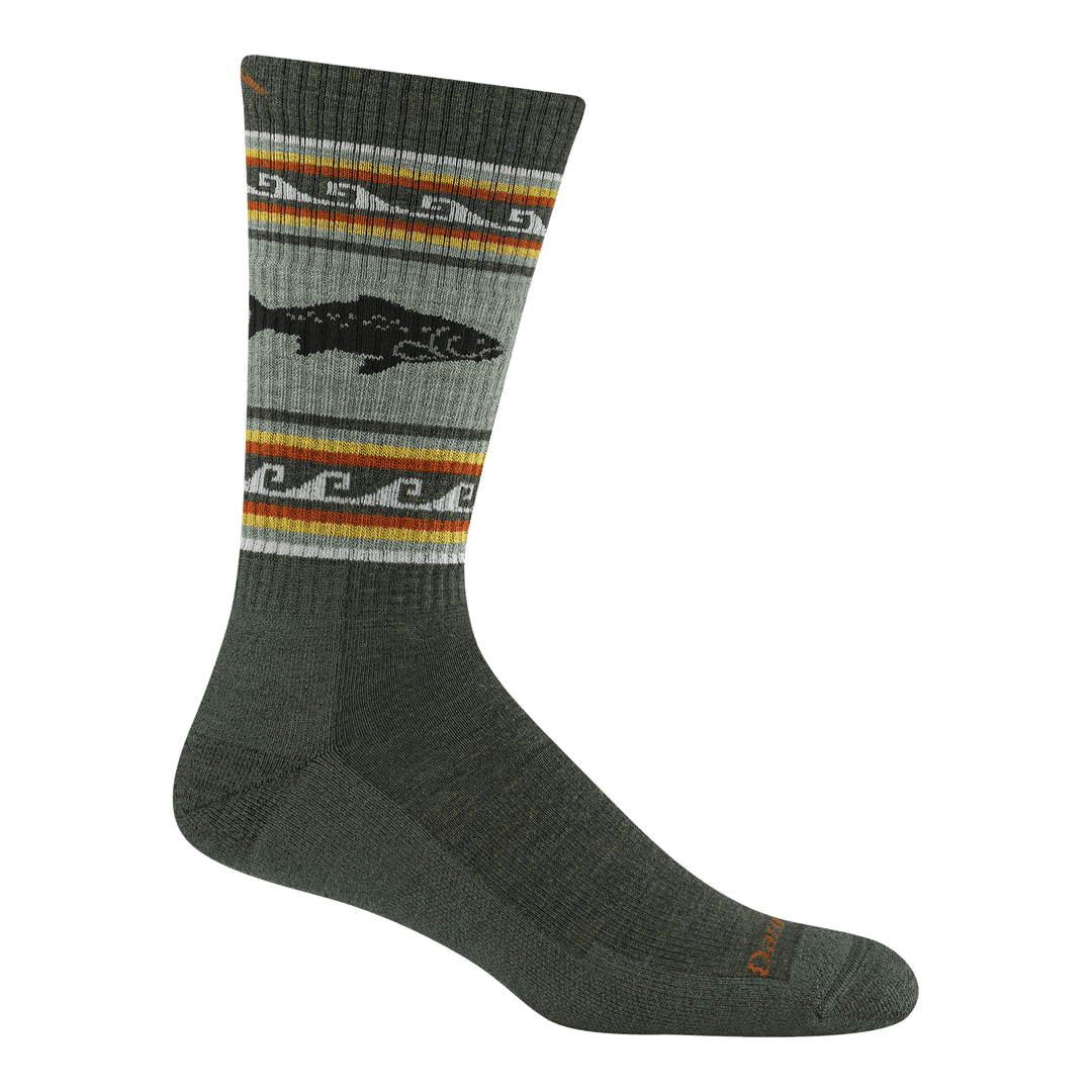 Darn Tough Men's Vangrizzle Boot Midweight Hiking Socks