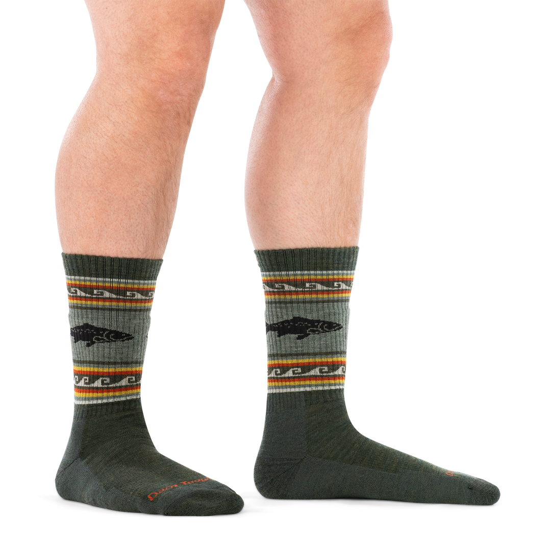 Darn Tough Men's Vangrizzle Boot Midweight Hiking Socks