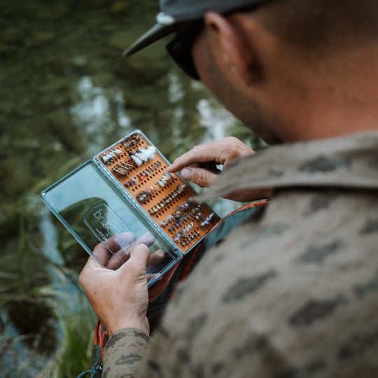 Fishpond Tacky Original Fly Box Burnt Orange Image 03