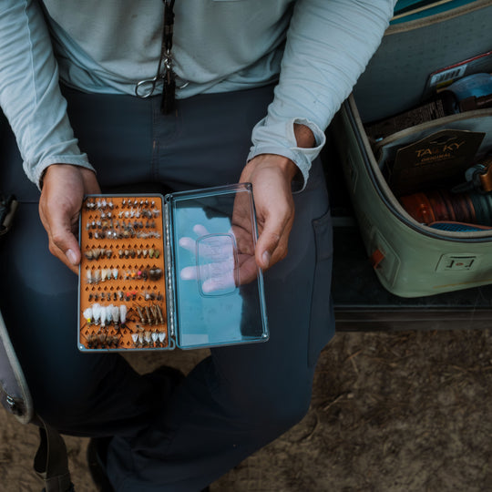 Fishpond Tacky Original Fly Box Burnt Orange Image 04