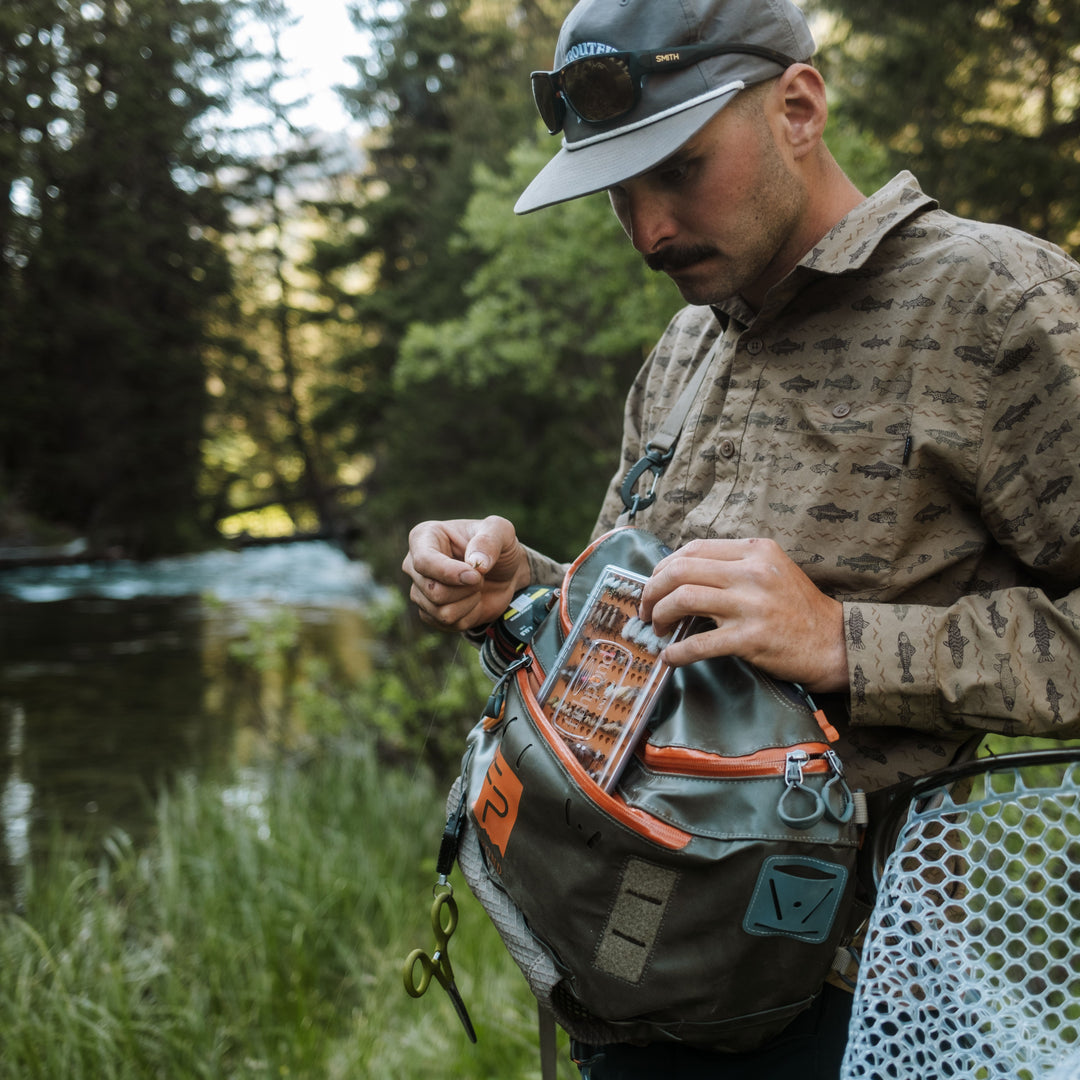 Fishpond Tacky Original Fly Box Burnt Orange Image 05