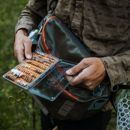 Fishpond Tacky Original Fly Box Burnt Orange Image 08