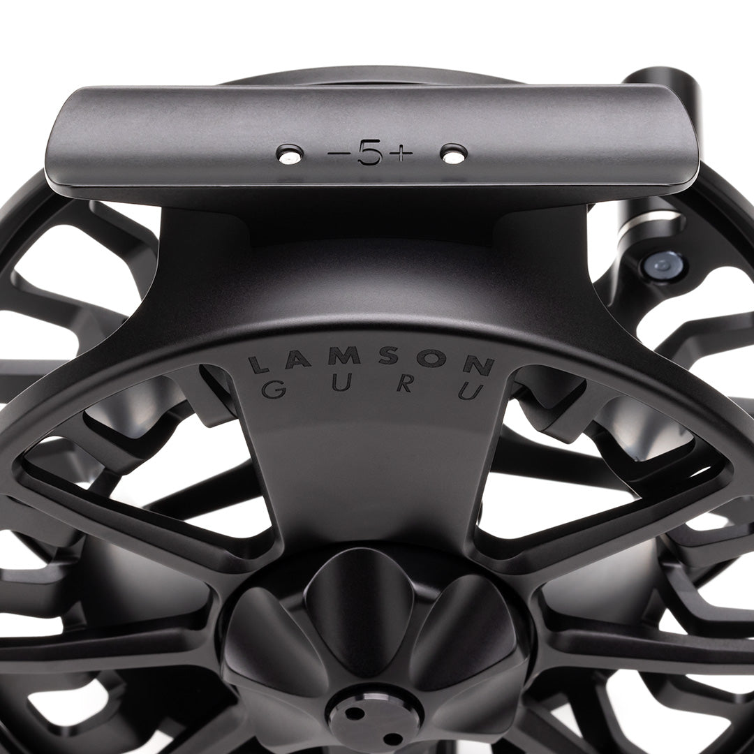 Lamson Guru S-Series Fly Reel Blackout Image 03