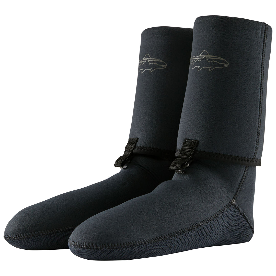 Patagonia Yulex Wading Socks with Gravel Guard Black