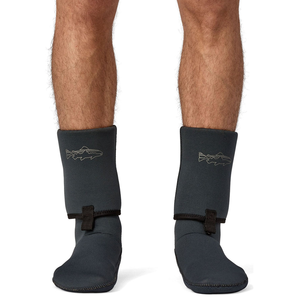 Patagonia Yulex Wading Socks with Gravel Guard Black