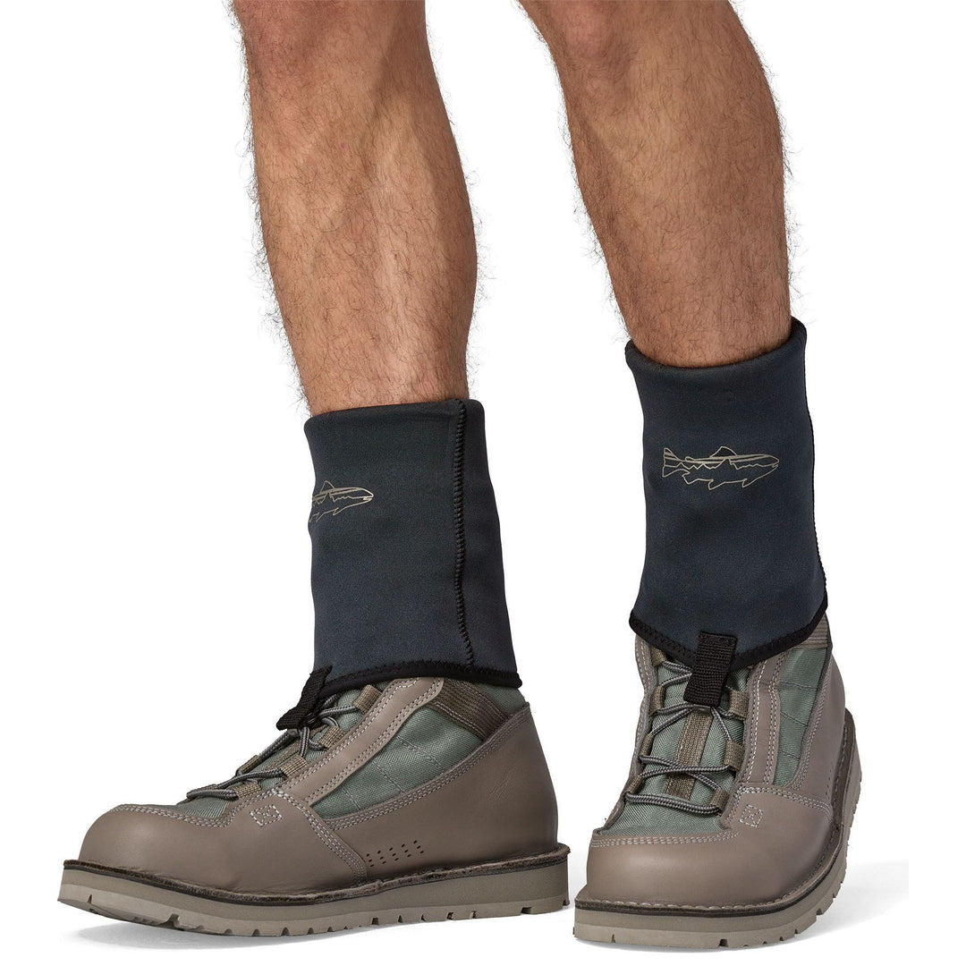 Patagonia Yulex Wading Socks with Gravel Guard Black