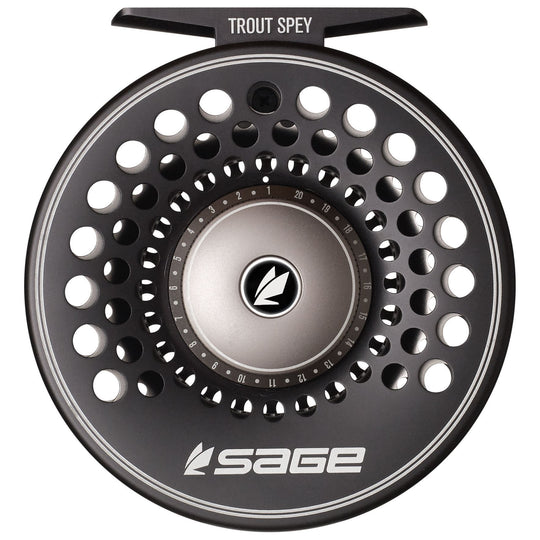 Sage Trout Spey Fly Reel Stealth / Silver Image 02