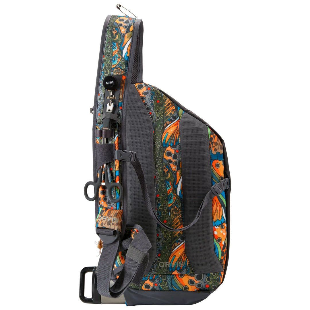 Orvis Sling Pack Fishewear Unbound Brown Image 03