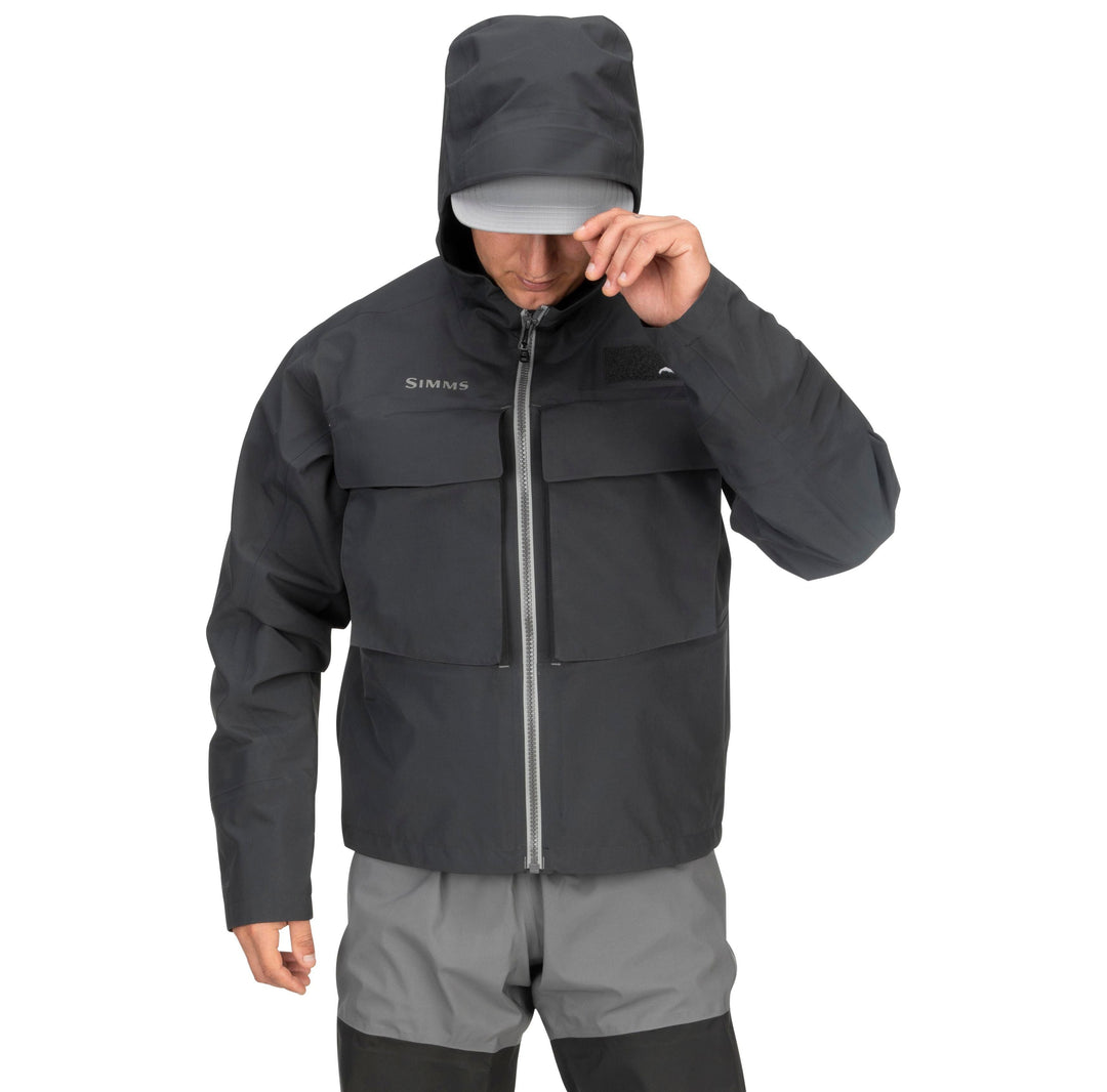 Simms Men's Guide Classic Jacket Carbon Image 03