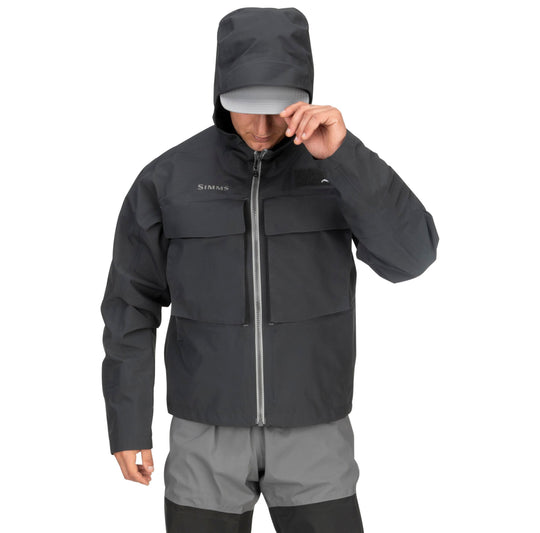 Simms Men's Guide Classic Jacket Carbon Image 03