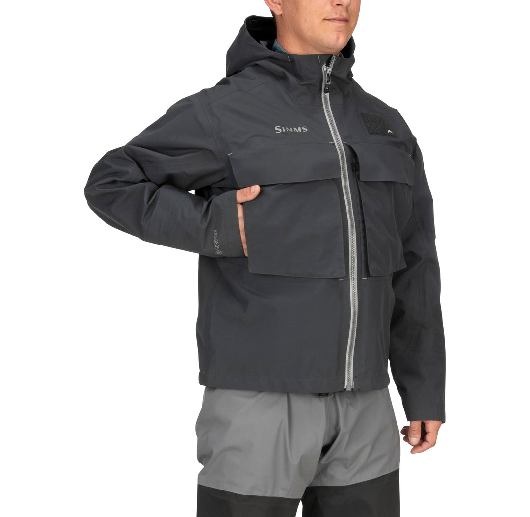 Simms Men's Guide Classic Jacket Carbon Image 07