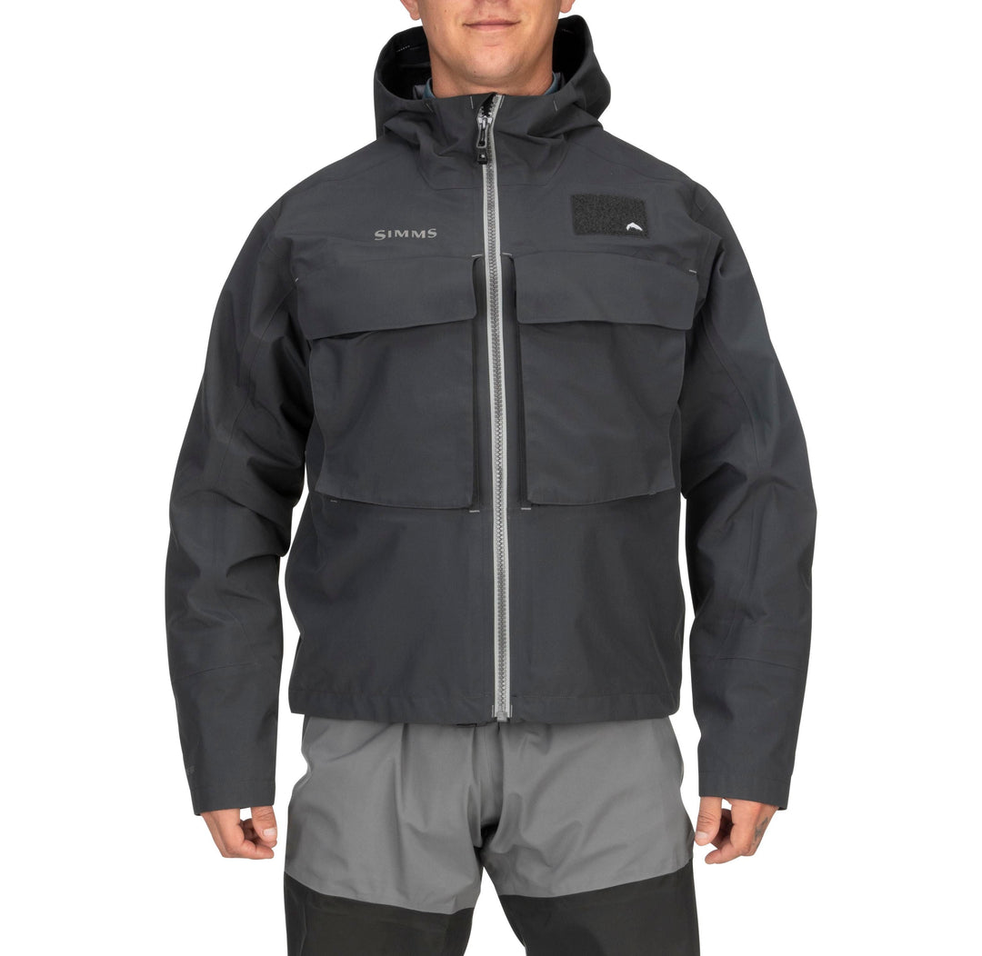 Simms Men's Guide Classic Jacket Carbon Image 08