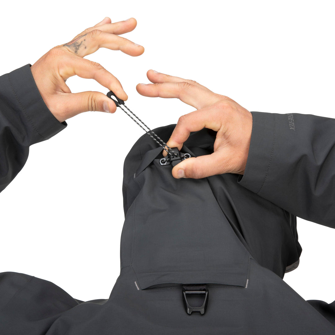 Simms Men's Guide Classic Jacket Carbon Image 14