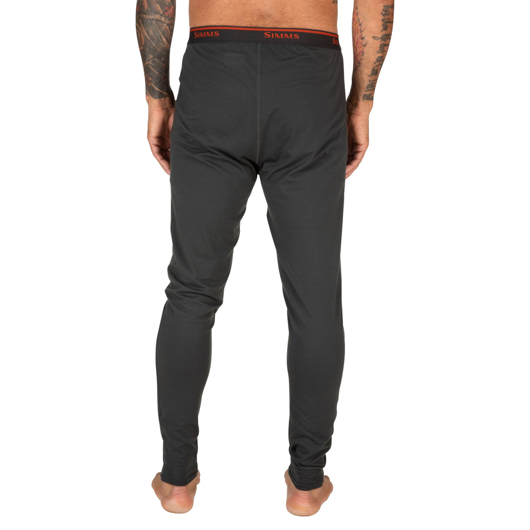Simms Men's Lightweight Baselayer Bottom Carbon Image 04