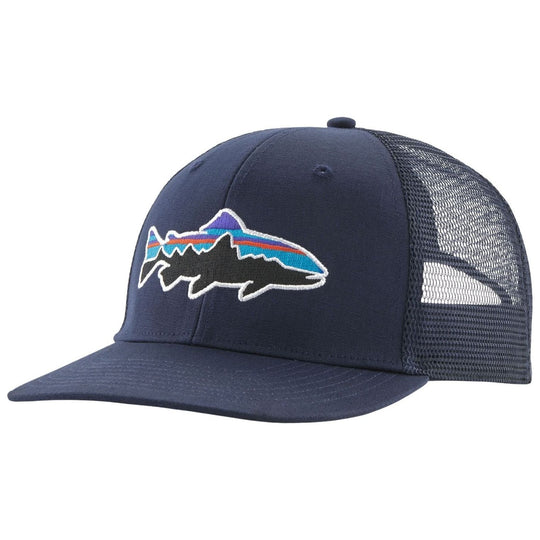 Patagonia Fitz Roy Trout Trucker Hat New Navy Image 01