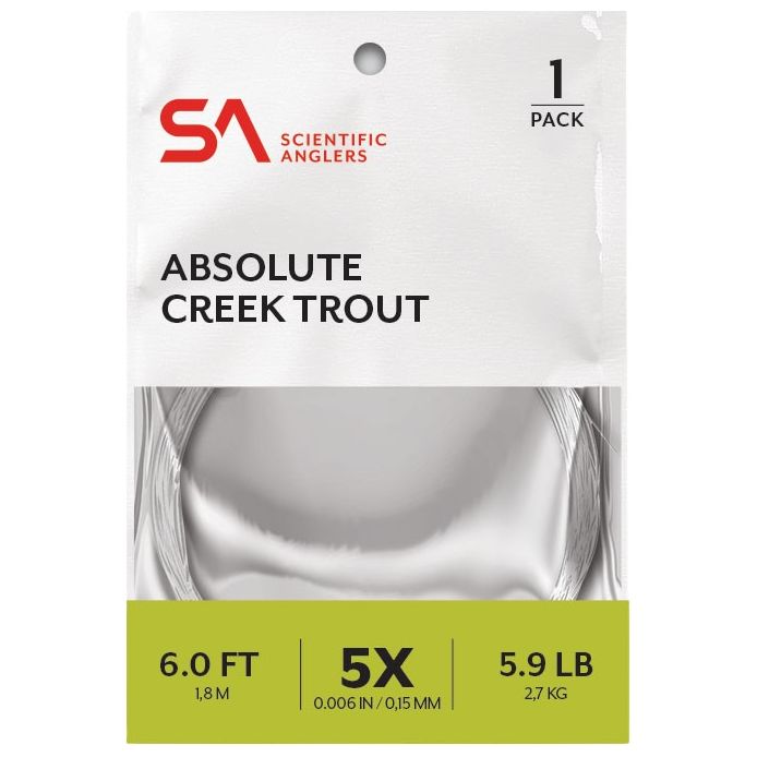 Scientific Anglers Absolute Creek Trout Leader Image 01