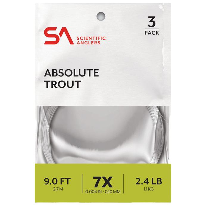 Scientific Anglers Absolute Trout Leader 3 3ack Image 01