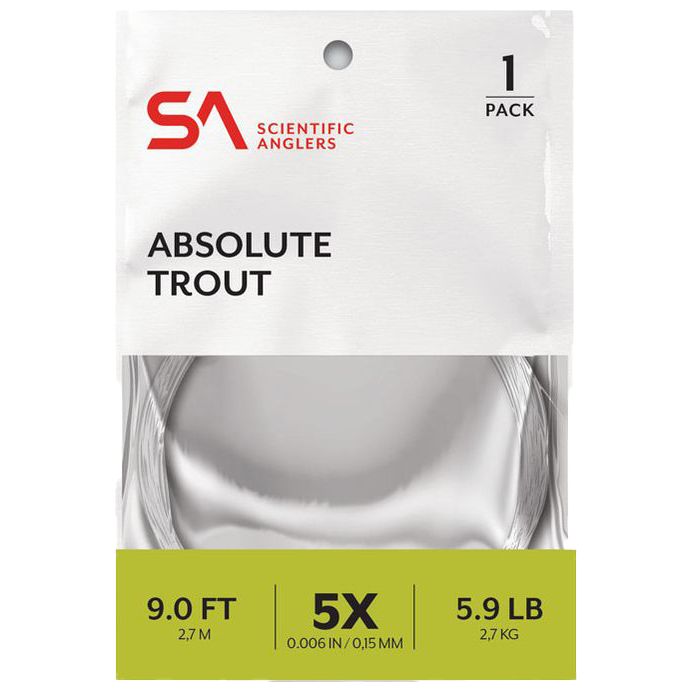 Scientific Anglers Absolute Trout Leader Single Image 01