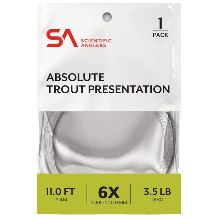 Scientific Anglers Absolute Trout Presentation Leader Image 01