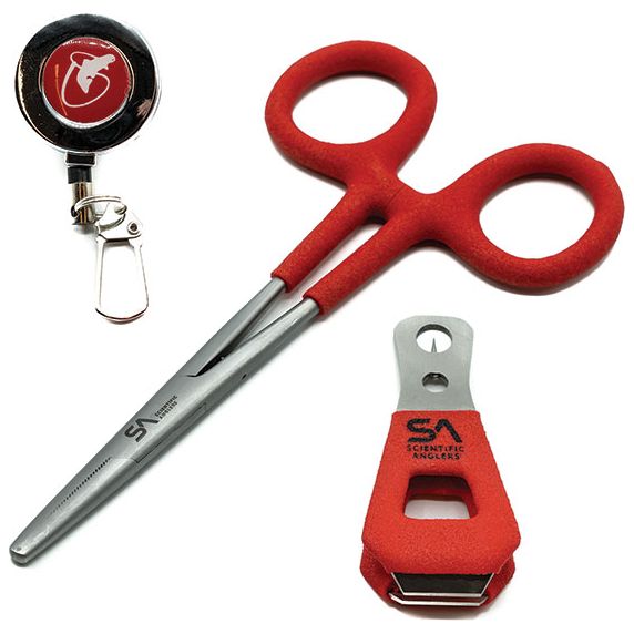 Scientific Anglers Tailout Tool Assortment Stainless / Red Image 01