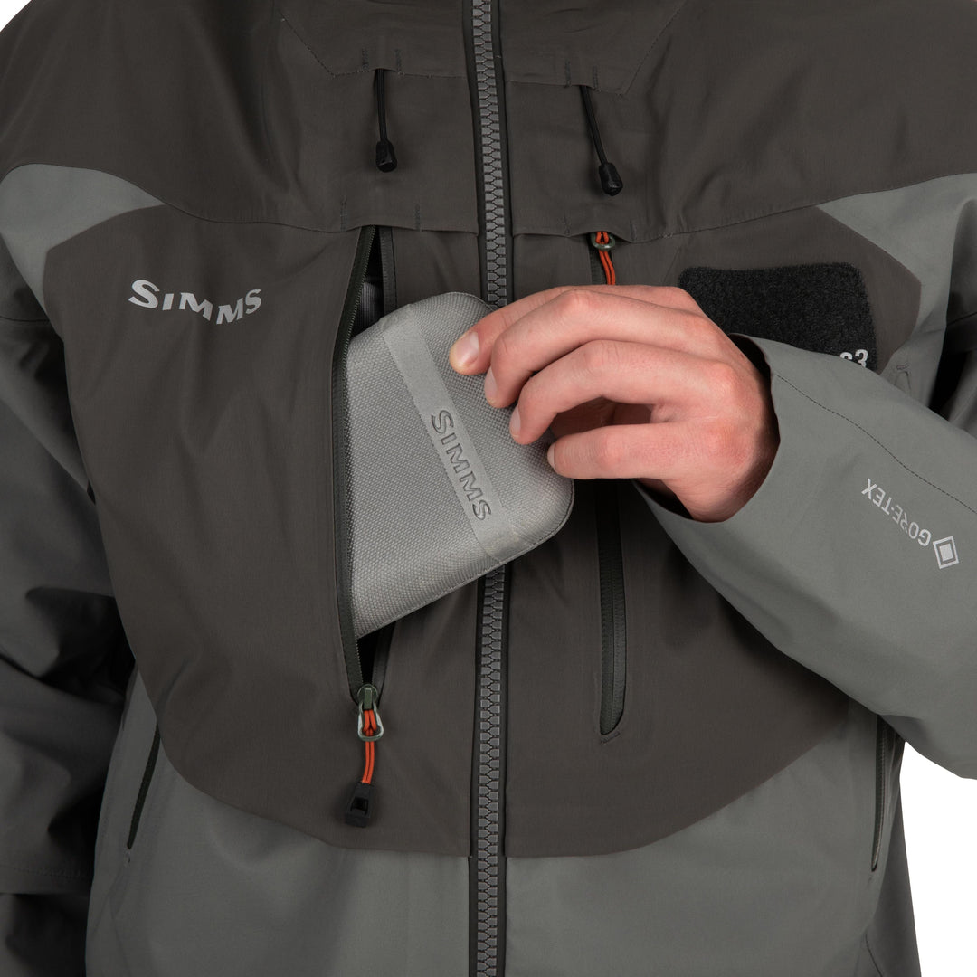 Simms Men's G3 Guide Jacket Gunmetal Image 12