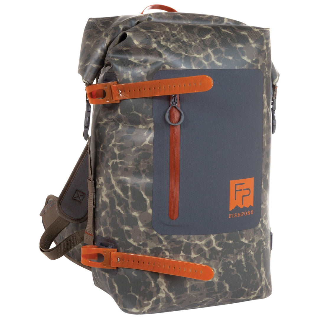 Fishpond Wind River Roll-Top Backpack Eco Shadowcast Camo Image 01