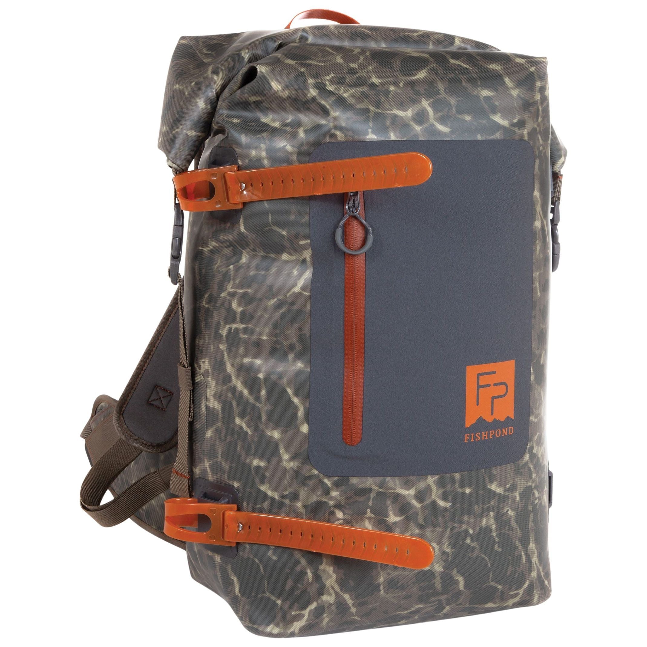 Fishpond Wind River Roll-Top Backpack Eco Shadowcast Camo Image 01