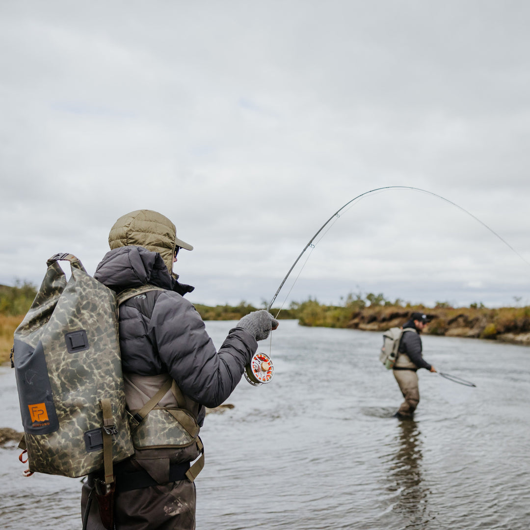 Fishpond Wind River Roll-Top Backpack Eco Shadowcast Camo Image 03