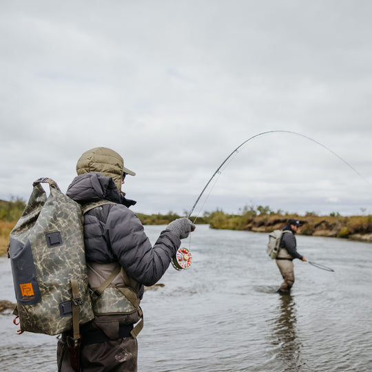 Fishpond Wind River Roll-Top Backpack Eco Shadowcast Camo Image 03