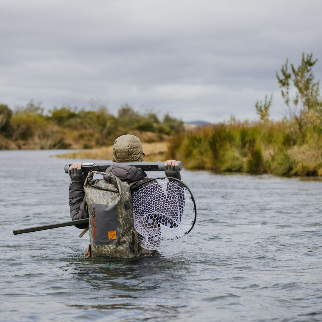 Fishpond Wind River Roll-Top Backpack Eco Shadowcast Camo Image 04