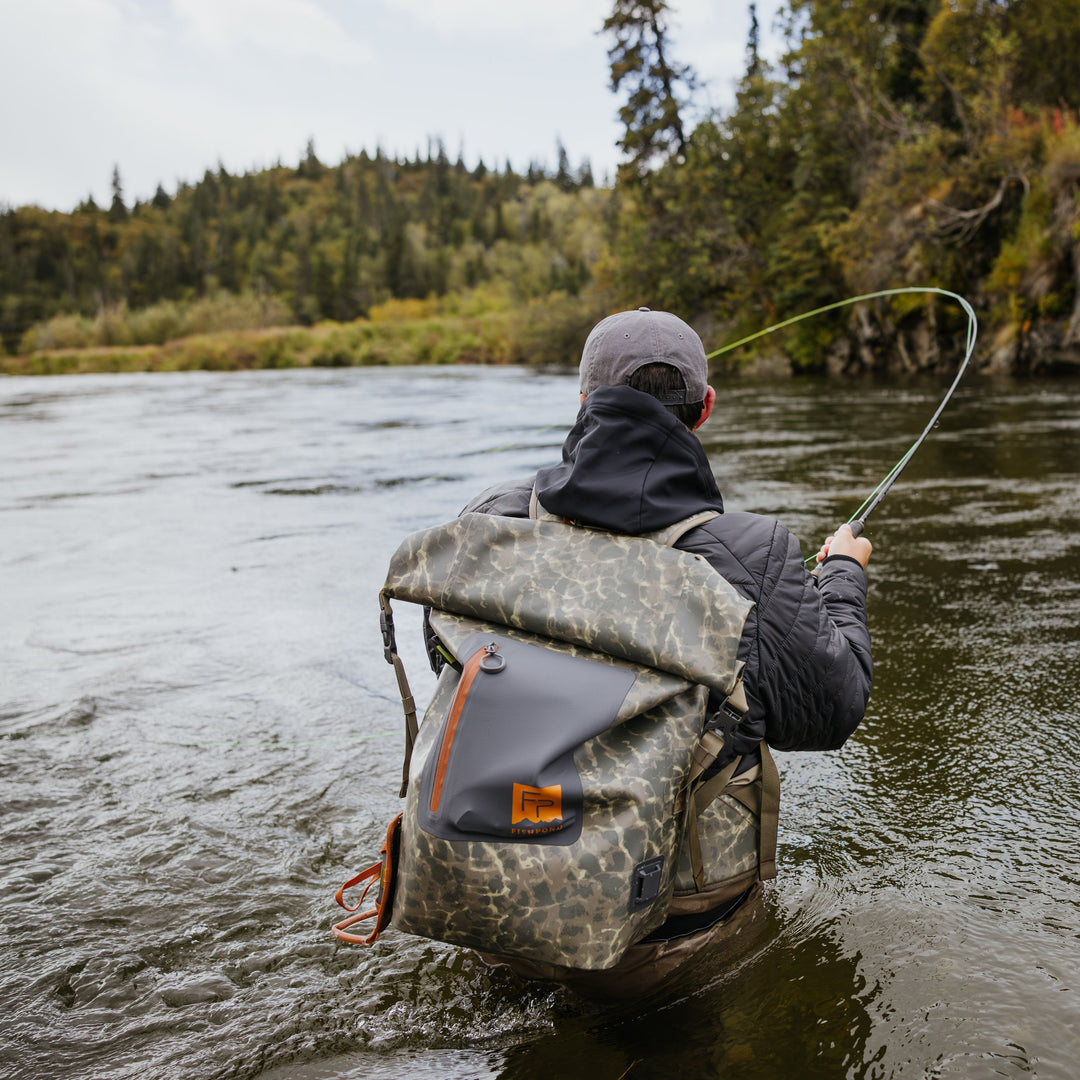 Fishpond Wind River Roll-Top Backpack Eco Shadowcast Camo Image 06