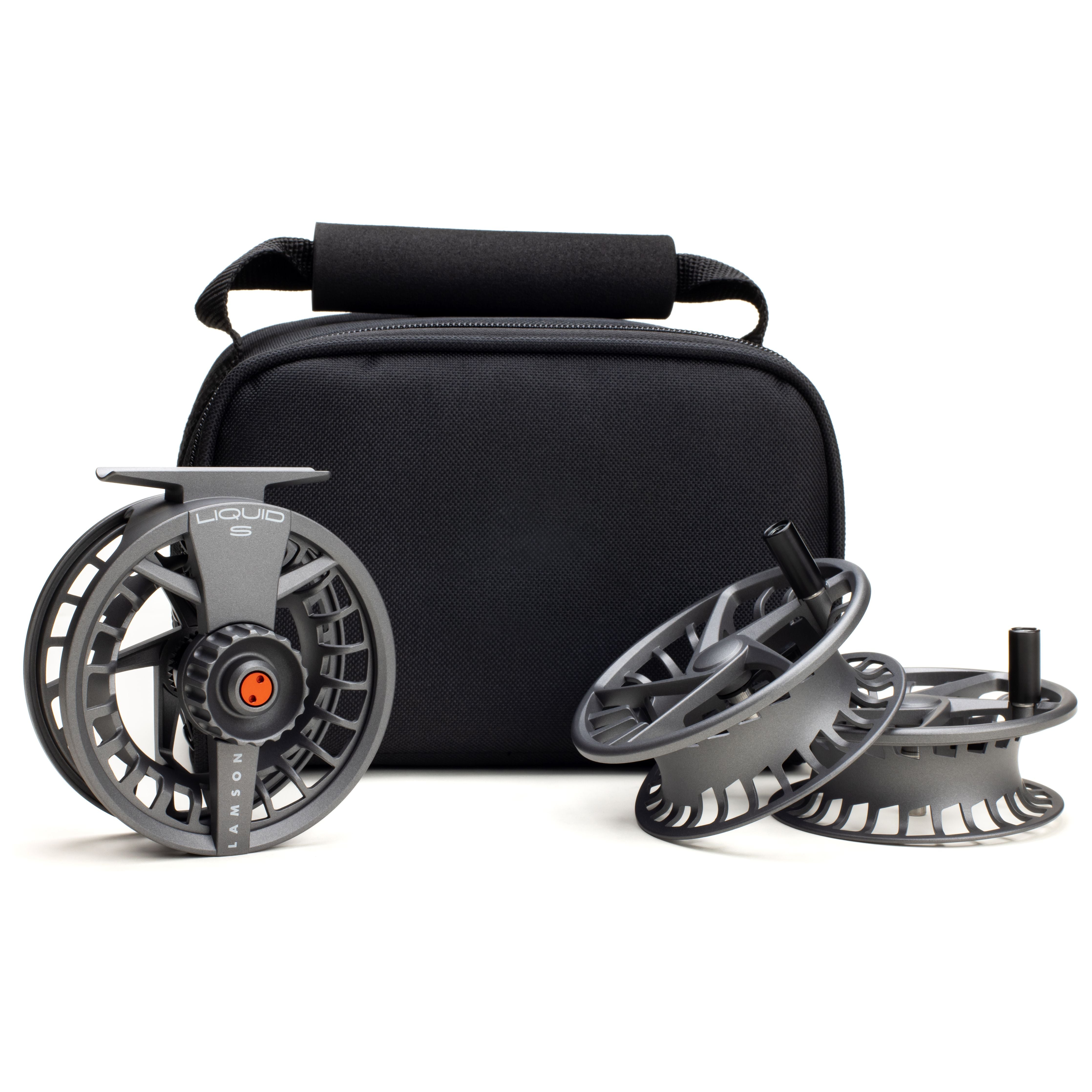 Lamson Liquid S-Series Fly Reel Spool 3 Pack Smoke Image 01