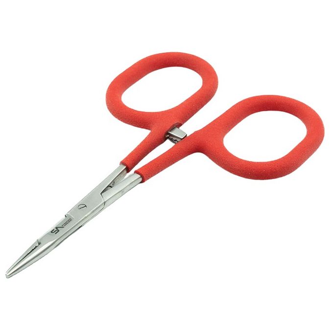 Scientific Anglers Tailout XL Scissor Clamp Stainless / Red Image 01