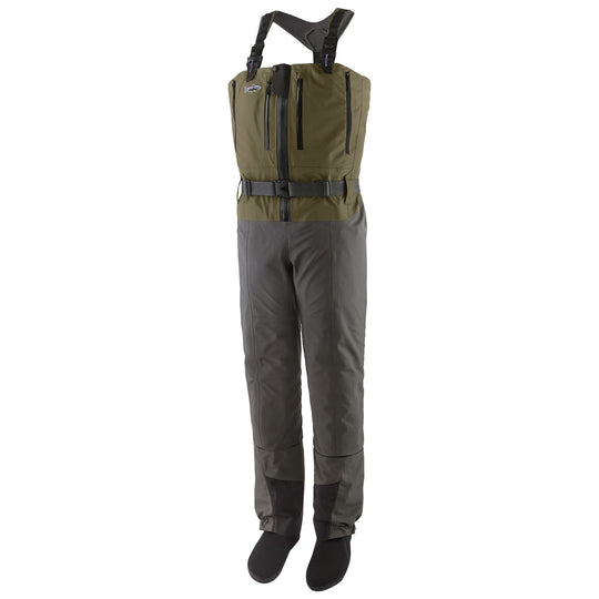 Patagonia Men's Swiftcurrent Expedition Zip Front Waders Basin Green Image 01