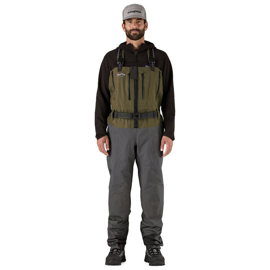 Patagonia Men's Swiftcurrent Expedition Zip Front Waders Basin Green Image 02