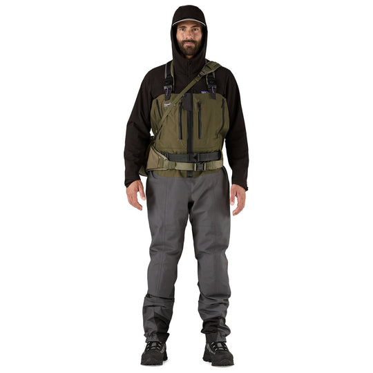 Patagonia Men's Swiftcurrent Expedition Zip Front Waders Basin Green Image 05