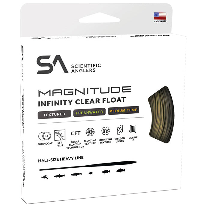 Scientific Anglers Magnitude Textured Infinity Clear Tip Float Image 01