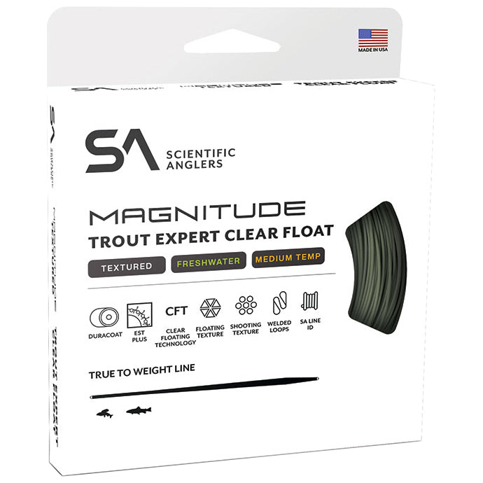 Scientific Anglers Magnitude Textured Trout Expert Clear Tip Float Image 01